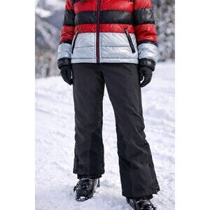 Y2k Vintage Prada Womens Linea Rossa Ski Pants Sz 44 US 8 Black Gore-Tex READ